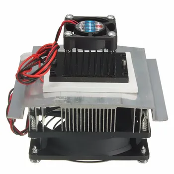 TEC1-12705 Thermoelectric Peltier Refrigeration Cooling System Equipment Kit Cooler Fan
TEC1-12705 Thermoelectric Peltier Refrigeration Cooling System Equipment Kit Cooler Fan