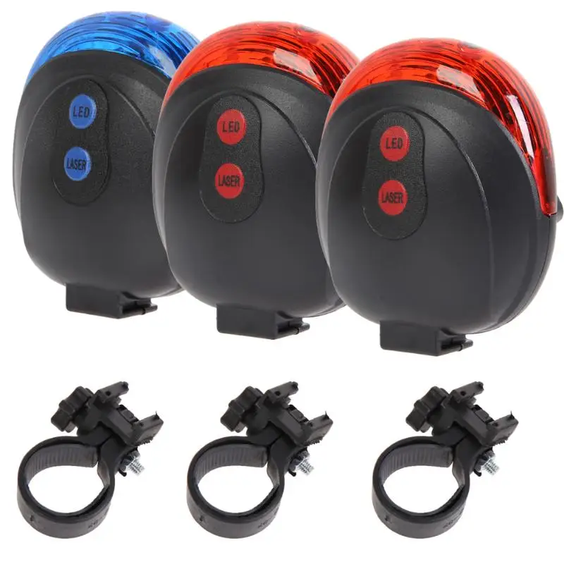 Bicycle Lights Waterproof 5 LED 2 Lasers 3 Modes Bike Taillight Safety Warning Light Bike Rear Hot Sale Cycling Light Tail Lamp
Bicycle Lights Waterproof 5 LED 2 Lasers 3 Modes Bike Taillight Safety Warning Light Bike Rear Hot Sale Cycling Light Tail Lamp
