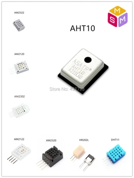 AIoT Digital temperature and humidity sensor sensitive capacitor module AHT10/DHT11/AM2302/AM2320/AM2122/AM2120/AM2322/HR202L
AIoT Digital temperature and humidity sensor sensitive capacitor module AHT10/DHT11/AM2302/AM2320/AM2122/AM2120/AM2322/HR202L