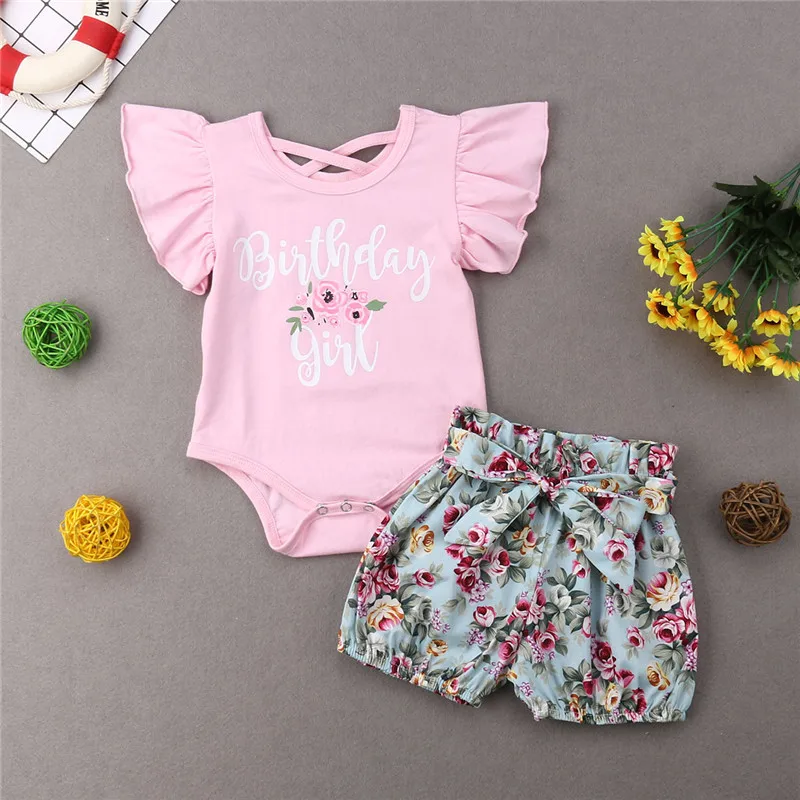 2Pcs Infant Baby Girls Floral Print Rompers Bodysuit Clothes Set Ruffles Sleeve Cute Outfits Suit
2Pcs Infant Baby Girls Floral Print Rompers Bodysuit Clothes Set Ruffles Sleeve Cute Outfits Suit