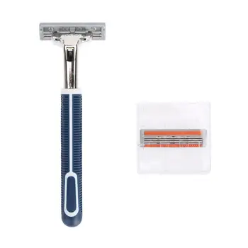 1 Handle 2 Cutting Head Classic Men Manual Razor Shaving Razor Non-slip Handle Beard Shaver Shaving Tools
1 Handle 2 Cutting Head Classic Men Manual Razor Shaving Razor Non-slip Handle Beard Shaver Shaving Tools