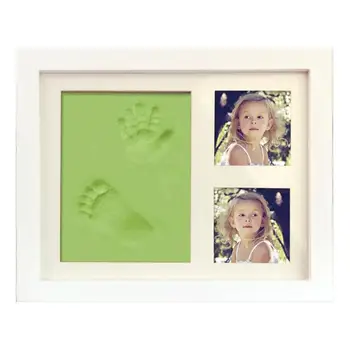New Cute Photo Frame DIY Handprint Footprint Imprint Soft Clay Print Keepsake Ornament Cast For Baby Souvenir Set Gift
New Cute Photo Frame DIY Handprint Footprint Imprint Soft Clay Print Keepsake Ornament Cast For Baby Souvenir Set Gift