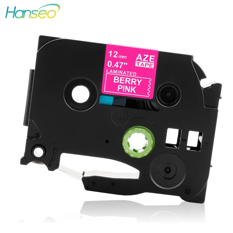 Hanseo TZe-MQP35 P-touch Tape 12mmx5m compatible for Brother P Touch Laminated White on Berry Pink TZe MQP35 printer Label Maker
Hanseo TZe-MQP35 P-touch Tape 12mmx5m compatible for Brother P Touch Laminated White on Berry Pink TZe MQP35 printer Label Maker