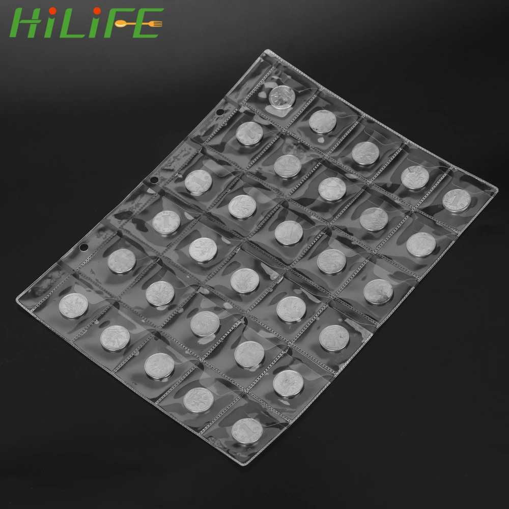 HILIFE Collection Money Album Case Mini Penny Coin Storage Albums 20/30/42 Pockets Coins Collection Classic Coin Holder Sheet
HILIFE Collection Money Album Case Mini Penny Coin Storage Albums 20/30/42 Pockets Coins Collection Classic Coin Holder Sheet