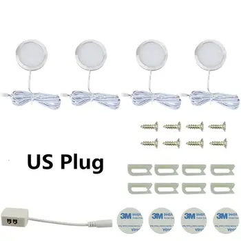 SOLLED LED 4 in 1 Puck Lights Set Under Kitchen Cabinet Counter Wired Light with Switch
SOLLED LED 4 in 1 Puck Lights Set Under Kitchen Cabinet Counter Wired Light with Switch