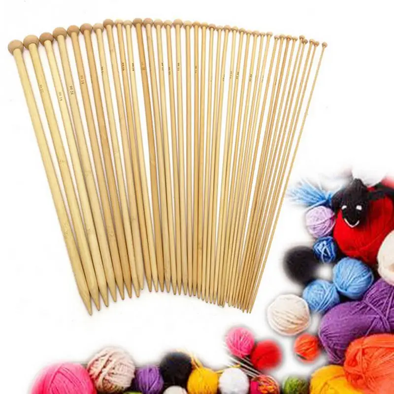 36pcs Smooth Tube Sweater Bamboo Sewing Tool Knitting Handmade Needle Craft Set 2-10mm
36pcs Smooth Tube Sweater Bamboo Sewing Tool Knitting Handmade Needle Craft Set 2-10mm