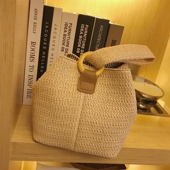 Summer Women Handbag Fashion Straw Bags Ladies Beach Straw Bag Female Rattan Bag Small Bags For Women Rattan Handbags
Summer Women Handbag Fashion Straw Bags Ladies Beach Straw Bag Female Rattan Bag Small Bags For Women Rattan Handbags
