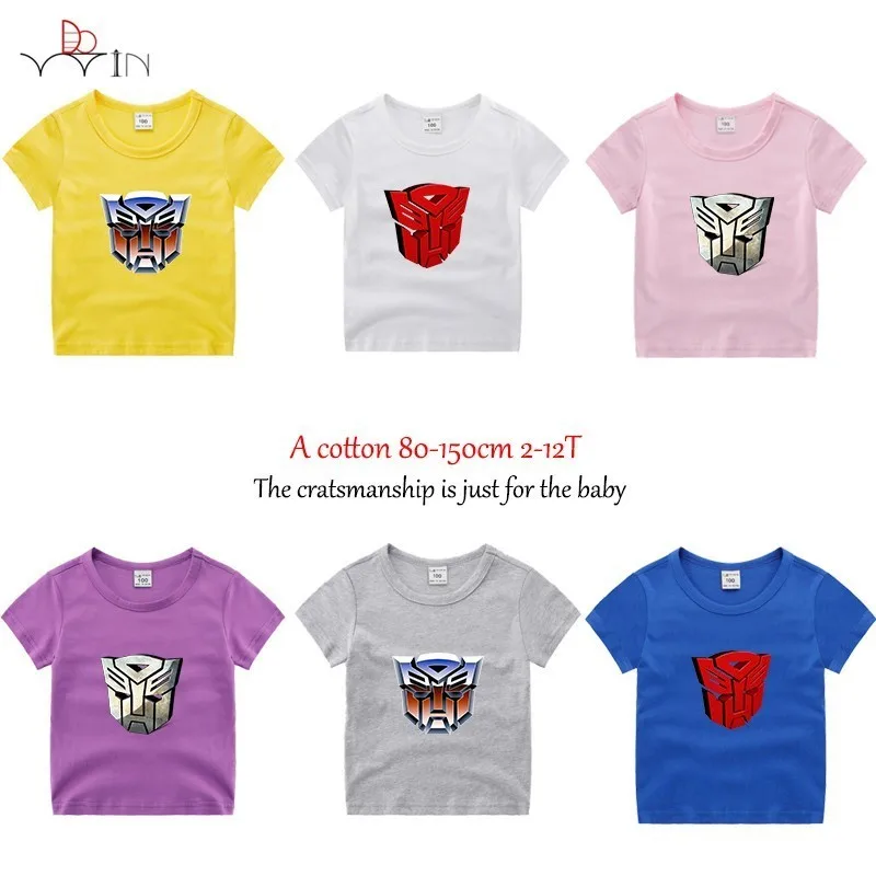 2-12T Kids Summer Short Sleeve Boys T shirt Bing transformer Cartoon Print Children's T-shirt Cute Funny Baby Clothes 052
2-12T Kids Summer Short Sleeve Boys T shirt Bing transformer Cartoon Print Children's T-shirt Cute Funny Baby Clothes 052