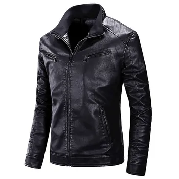 Men 2019 Autumn Motorcycle Causal PU Leather Warm Jacket Coat Men Spring Casual Masculinas Inverno Couro Jacket Overcoat Men 4XL
Men 2019 Autumn Motorcycle Causal PU Leather Warm Jacket Coat Men Spring Casual Masculinas Inverno Couro Jacket Overcoat Men 4XL
