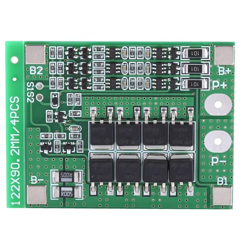 3S 11.1V 12.6V 25A with Balance 18650 Li-ion Lithium Battery PCB Protection Board
3S 11.1V 12.6V 25A with Balance 18650 Li-ion Lithium Battery PCB Protection Board