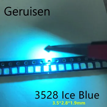 500pcs SMD LED 3528 Ice blue LED lamp beads Light emitting Diode Factory direct sale Free shipping
500pcs SMD LED 3528 Ice blue LED lamp beads Light emitting Diode Factory direct sale Free shipping
