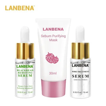 LANBENA Strawberry Blackhead Remover Mask Pore Strip Essence Black Mask Peel Off Peeling Acne Treatment Nose Deep Skin Care 3PCS
LANBENA Strawberry Blackhead Remover Mask Pore Strip Essence Black Mask Peel Off Peeling Acne Treatment Nose Deep Skin Care 3PCS