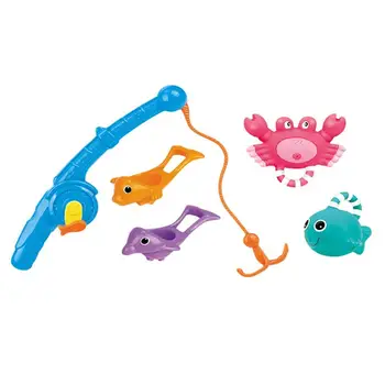 5pcs Baby Fishing Toys Funny Shower Summer Water Bath Bathroom Fishing Toy for Beach Kid Play Swimming Pool with gift box
5pcs Baby Fishing Toys Funny Shower Summer Water Bath Bathroom Fishing Toy for Beach Kid Play Swimming Pool with gift box