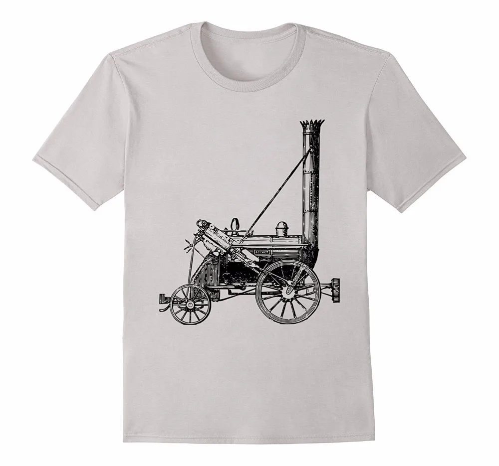 New O-Neck Summer 100% Cotton Fitness Clothing T-shirt Vintage Train T-Shirt Locomotive Old Steam Engine Fitness T Shirt
New O-Neck Summer 100% Cotton Fitness Clothing T-shirt Vintage Train T-Shirt Locomotive Old Steam Engine Fitness T Shirt