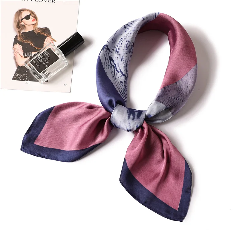 Ruicesstai 70*70cm silk scarf square women 2019 new spring summer neckerchief fashion geometric foulard bandana head scarfs
Ruicesstai 70*70cm silk scarf square women 2019 new spring summer neckerchief fashion geometric foulard bandana head scarfs