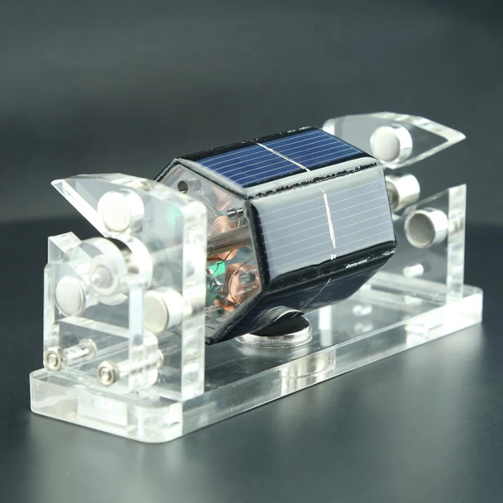 Solar Generator Creative Hexagon Solar Magnetic Levitation Motor Horizontal Levitating Stand Educational Model Gift Motor
Solar Generator Creative Hexagon Solar Magnetic Levitation Motor Horizontal Levitating Stand Educational Model Gift Motor