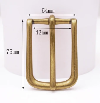 75*54MM Solid Brass Long Big Heavy Single Prong Pin Leather Belt Buckle fits 43MM Strap
75*54MM Solid Brass Long Big Heavy Single Prong Pin Leather Belt Buckle fits 43MM Strap