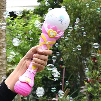 Children Electric Magic Bubble Wand Stick Automatic Bubble Machine Light Music Bubble Maker Toy
Children Electric Magic Bubble Wand Stick Automatic Bubble Machine Light Music Bubble Maker Toy