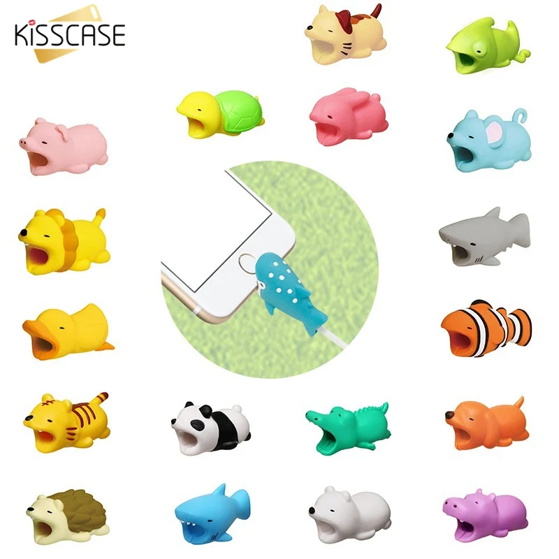 KISSCASE Cute Cartoon Animal Cable Protector for Wire Cord Protection Protective USB Cable Winder Earphone Accessories Parts
KISSCASE Cute Cartoon Animal Cable Protector for Wire Cord Protection Protective USB Cable Winder Earphone Accessories Parts