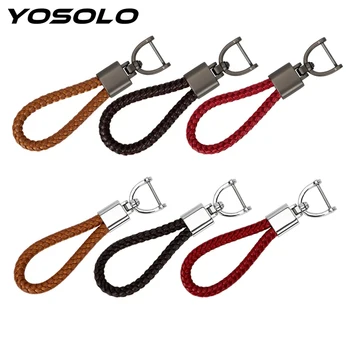 YOSOLO PU Leather Hand Woven For BMW NISSAN VW Honda Kia Citroen Toyota Audi Mercedes Car Key Holder Auto Keyring Keychain
YOSOLO PU Leather Hand Woven For BMW NISSAN VW Honda Kia Citroen Toyota Audi Mercedes Car Key Holder Auto Keyring Keychain