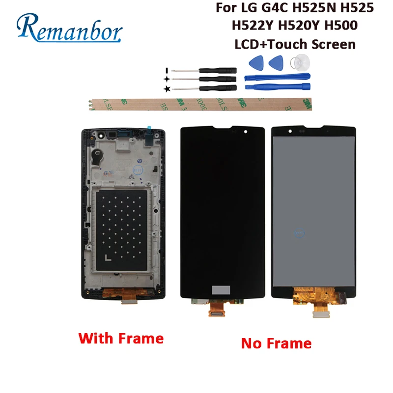 Remanbor For LG G4C H525N H525 H522Y H520Y H500 LCD Display And Touch Screen +Frame Digitizer Assembly +Tools For LG G4C H525N
Remanbor For LG G4C H525N H525 H522Y H520Y H500 LCD Display And Touch Screen +Frame Digitizer Assembly +Tools For LG G4C H525N