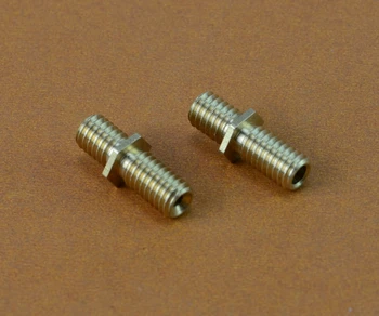 2pcs/lot Brass copper UM2 Throat heat break M6*20MM for 1.75mm 3.0mm filament 3D Printer accessories
2pcs/lot Brass copper UM2 Throat heat break M6*20MM for 1.75mm 3.0mm filament 3D Printer accessories