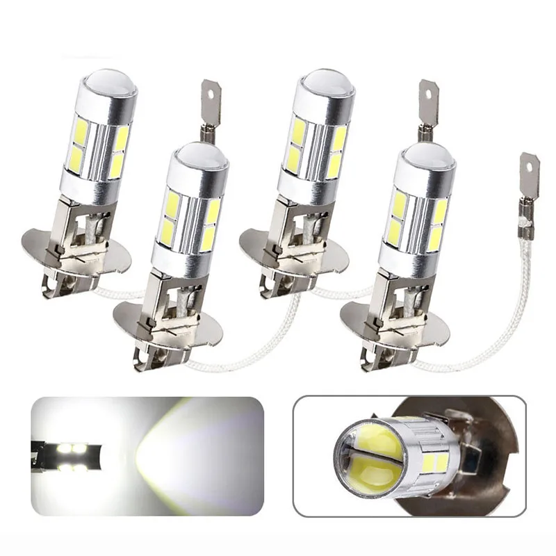 4pcs Brand new and high quality H3 Car LED White Fog Driving DRL Light Bulbs 6000K Lens 10SMD Lamps High Beam easy to install
4pcs Brand new and high quality H3 Car LED White Fog Driving DRL Light Bulbs 6000K Lens 10SMD Lamps High Beam easy to install