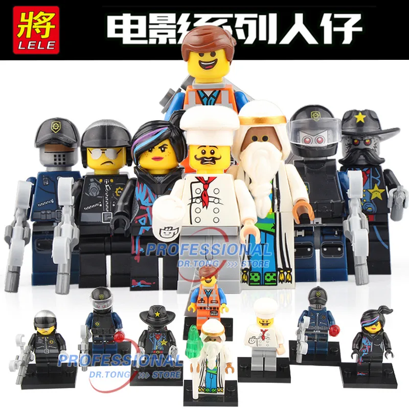 Single Sale Emmet Wyldstyle Robo Swat Vitruvius Robot God Mazinger Z The Ancestor Action Building Blocks Toy Children Gifts L009
Single Sale Emmet Wyldstyle Robo Swat Vitruvius Robot God Mazinger Z The Ancestor Action Building Blocks Toy Children Gifts L009