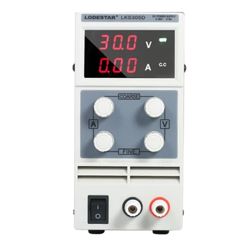 LODESTAR Switching DC Power Supply 3 Digits Display LED 0-30V 0-10A High Precision Adjustable Mini Power Supply
LODESTAR Switching DC Power Supply 3 Digits Display LED 0-30V 0-10A High Precision Adjustable Mini Power Supply