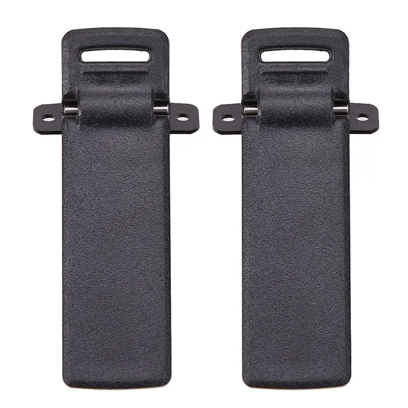 2Pcs Walkie Talkie Spare Part Back Belt Clip for Baofeng 2-way Radio UV5R Replace The Back Clip Radio Accessories
2Pcs Walkie Talkie Spare Part Back Belt Clip for Baofeng 2-way Radio UV5R Replace The Back Clip Radio Accessories