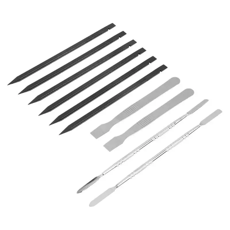 10 in 1 Universal Mobile Phone Repair Opening Anti-Static Tools Set Kit Repairing Tool for Phone Laptop Tablet Smartphone
10 in 1 Universal Mobile Phone Repair Opening Anti-Static Tools Set Kit Repairing Tool for Phone Laptop Tablet Smartphone