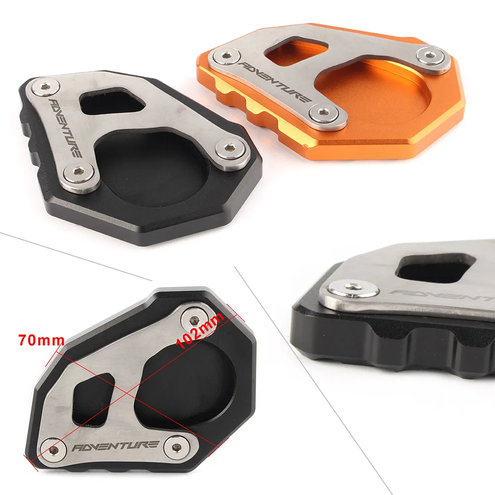 CNC Kickstand Side Stand Extension Plate Enlarger Pad for KTM 1050 Adventure & 1290 Super Adventure/R & 1090 1190 Adventure/R
CNC Kickstand Side Stand Extension Plate Enlarger Pad for KTM 1050 Adventure & 1290 Super Adventure/R & 1090 1190 Adventure/R