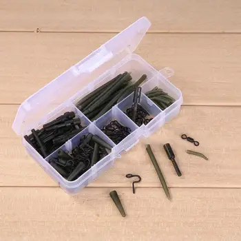 100pcs Terminal Carp Safety Lead Clips with Pins Ocean Fishing Tail Rubber Tubes Anti Hook Sleeves Fishing Tackle Combination
100pcs Terminal Carp Safety Lead Clips with Pins Ocean Fishing Tail Rubber Tubes Anti Hook Sleeves Fishing Tackle Combination