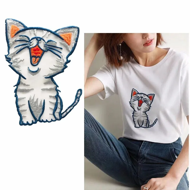 2019 New Arrival Kawaii Cheese Cats Embroidery Patches for Clothing Sew On Cartoon Animal Diy Coats T-Shirt Bags Accessories
2019 New Arrival Kawaii Cheese Cats Embroidery Patches for Clothing Sew On Cartoon Animal Diy Coats T-Shirt Bags Accessories
