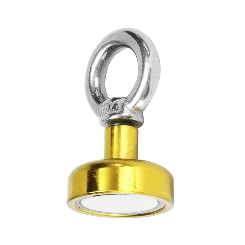 SULEVE 20mm 9kg Neodymium Recovery Magnet Metal Detector Circular Eyebolt Magnet Red/Yellow/Blue High Quality
SULEVE 20mm 9kg Neodymium Recovery Magnet Metal Detector Circular Eyebolt Magnet Red/Yellow/Blue High Quality