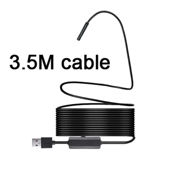 3.5M 1200P Semi-rigid Wireless Endoscope WiFi Borescope Inspection Camera 2.0 Megapixels HD Snake Camera For Android IOS
3.5M 1200P Semi-rigid Wireless Endoscope WiFi Borescope Inspection Camera 2.0 Megapixels HD Snake Camera For Android IOS