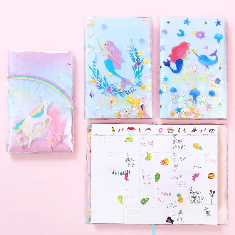 1PC B6 Creative Unicorn Sketchbook Cute Quicksand Notebook Kawaii Mermaid Bullet Journal Diary Notebook For Kids Gift Stationery
1PC B6 Creative Unicorn Sketchbook Cute Quicksand Notebook Kawaii Mermaid Bullet Journal Diary Notebook For Kids Gift Stationery
