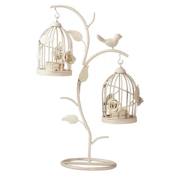 European Branches Bird Cage Candle Holder Wrought Iron Candlestick Ornaments Home Decoration Living Room Crafts Furnishings Gift
European Branches Bird Cage Candle Holder Wrought Iron Candlestick Ornaments Home Decoration Living Room Crafts Furnishings Gift