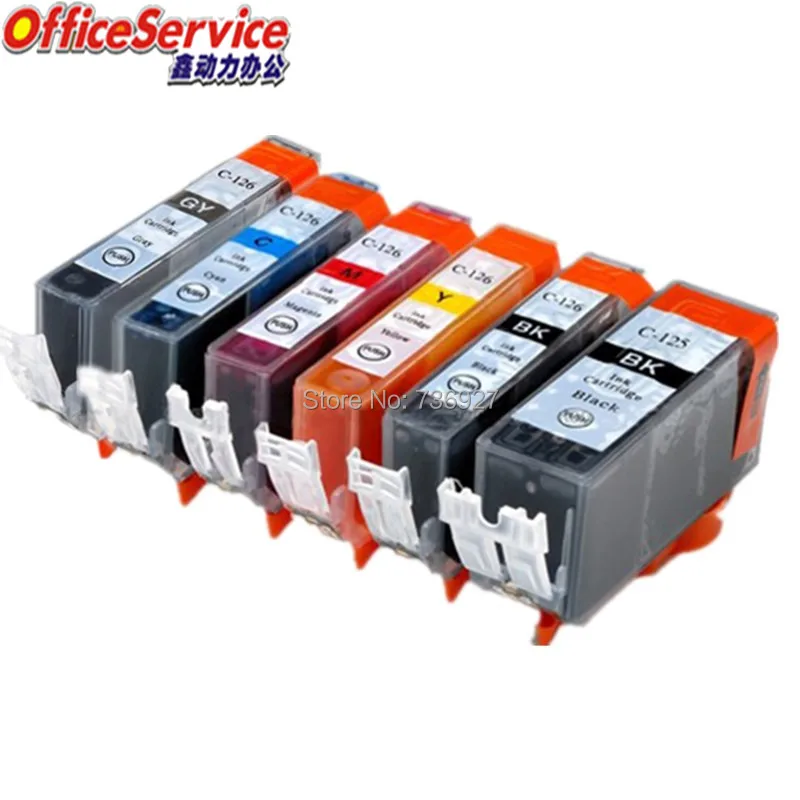 Compatible ink Cartridge PGI-125 CLI-126 PGI125XL CLI126 For Canon PIXMA MG6110 MG6210 IP4910 IX6510 MG5210 printer
Compatible ink Cartridge PGI-125 CLI-126 PGI125XL CLI126 For Canon PIXMA MG6110 MG6210 IP4910 IX6510 MG5210 printer