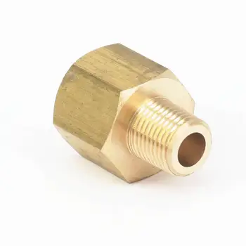 1/8" NPT Male x 1/4" NPT Male to Female Threaded Brass Coupler Adapter Brass Pipe Fitting
1/8" NPT Male x 1/4" NPT Male to Female Threaded Brass Coupler Adapter Brass Pipe Fitting