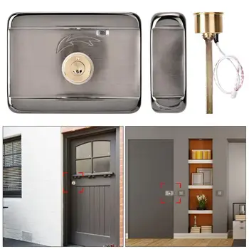 Electronic Access Control System Silver Double Head Zinc Alloy Intelligent Door Lock
Electronic Access Control System Silver Double Head Zinc Alloy Intelligent Door Lock