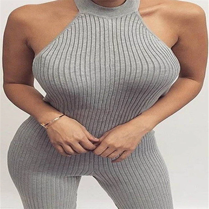 Fashion Autumn Women Sleeveless Clubwear Playsuit Bodycon Jumpsuit Romper Skinny Sexy Jumpsuits Female Long Trouser
Fashion Autumn Women Sleeveless Clubwear Playsuit Bodycon Jumpsuit Romper Skinny Sexy Jumpsuits Female Long Trouser