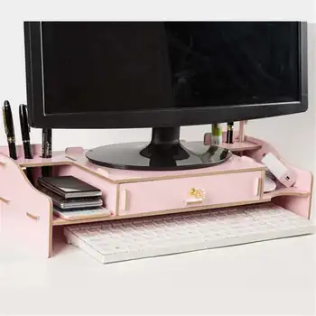 48X20X12cm Wooden Monitor Shelf Plinth Strong Laptop Stand LED LCD Computer Riser Desktop Holder Bracket Home Tablet Lapdesks
48X20X12cm Wooden Monitor Shelf Plinth Strong Laptop Stand LED LCD Computer Riser Desktop Holder Bracket Home Tablet Lapdesks
