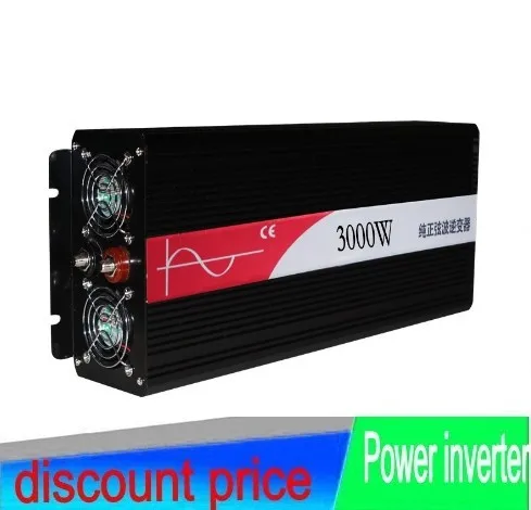 6000W peak 3000W Pure sinus omvormer Pure sine wave inverter 3000W 24V to 120V PV Solar Inverter, Car Inverter Converter
6000W peak 3000W Pure sinus omvormer Pure sine wave inverter 3000W 24V to 120V PV Solar Inverter, Car Inverter Converter