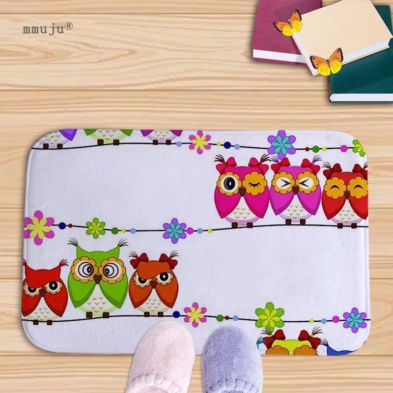 Big discount 40x60cm Bath Kitchen Floor Door Bedroom Mats Carpet Non-Slip Home decor living room Rugs Cartoon owls printed mat
Big discount 40x60cm Bath Kitchen Floor Door Bedroom Mats Carpet Non-Slip Home decor living room Rugs Cartoon owls printed mat