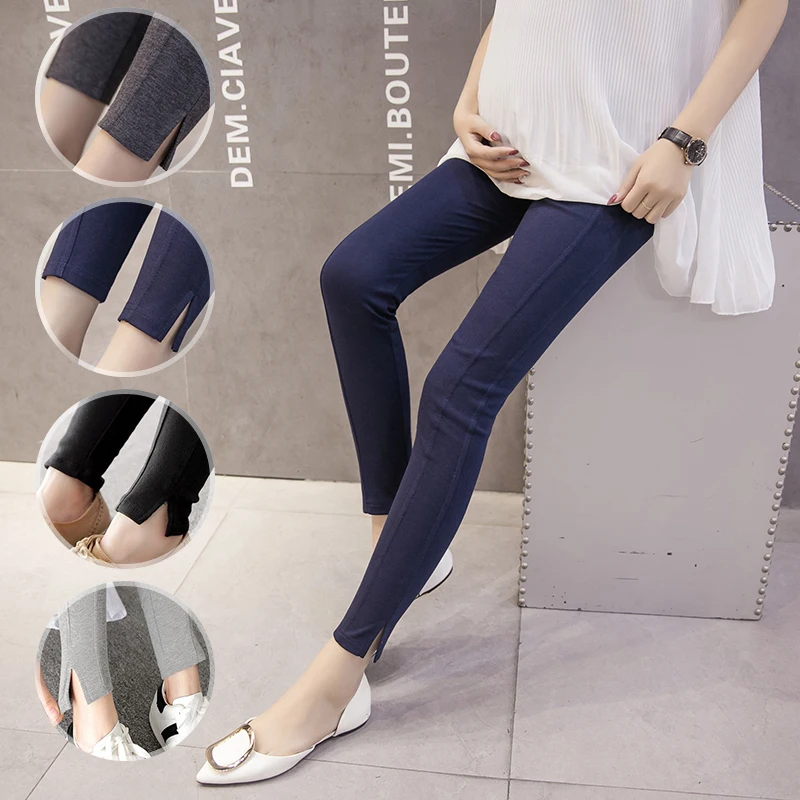 Pengpious 2019 spring new cotton maternity leggings pregnant women side split belly pants skinny trousers ankle-length
Pengpious 2019 spring new cotton maternity leggings pregnant women side split belly pants skinny trousers ankle-length