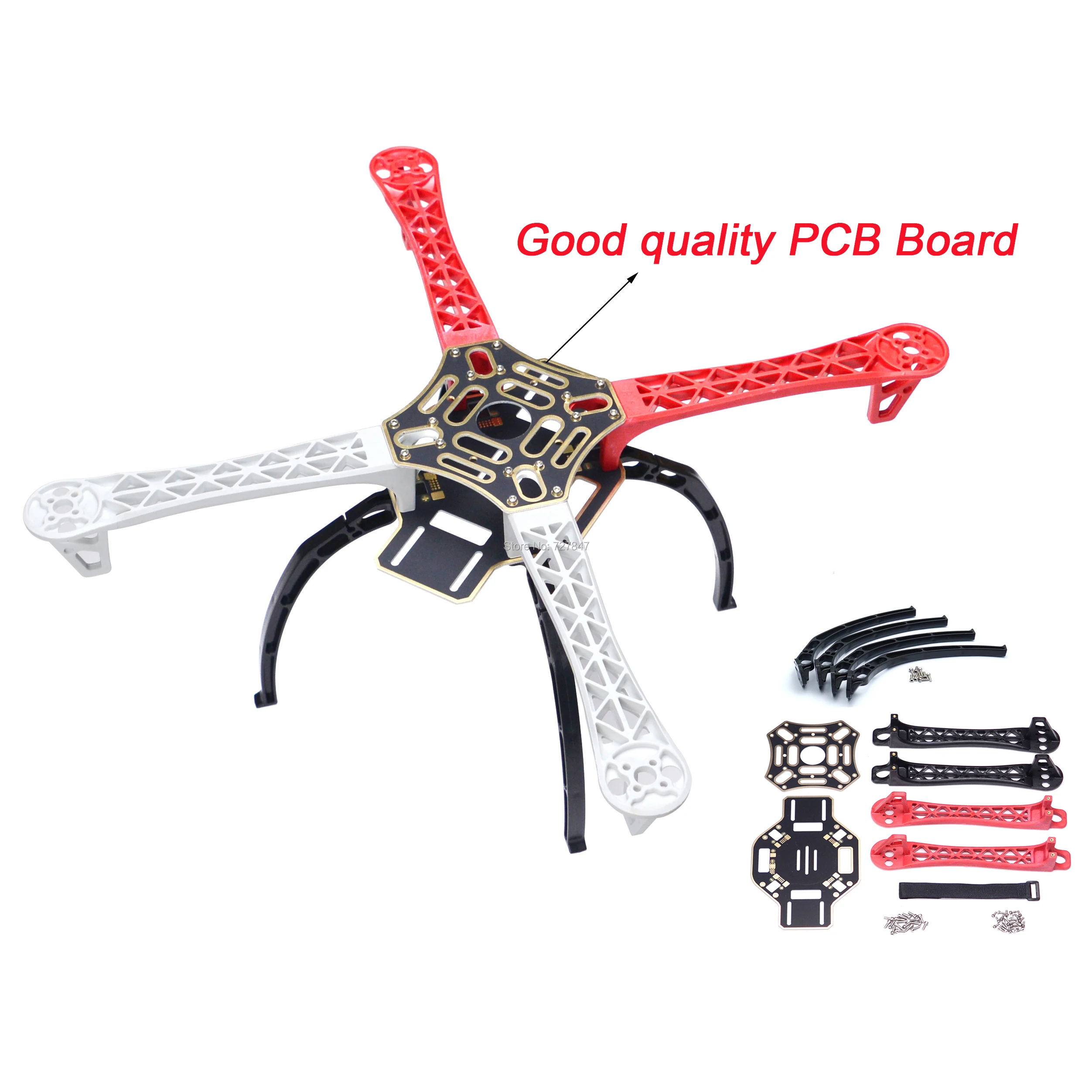 

F450 Drone 450mm Frame w/ Landing Gear Propeller Protective Guard For RC MWC 4 Axis RC Multicopter Quadcopter Heli Multi-Rotor