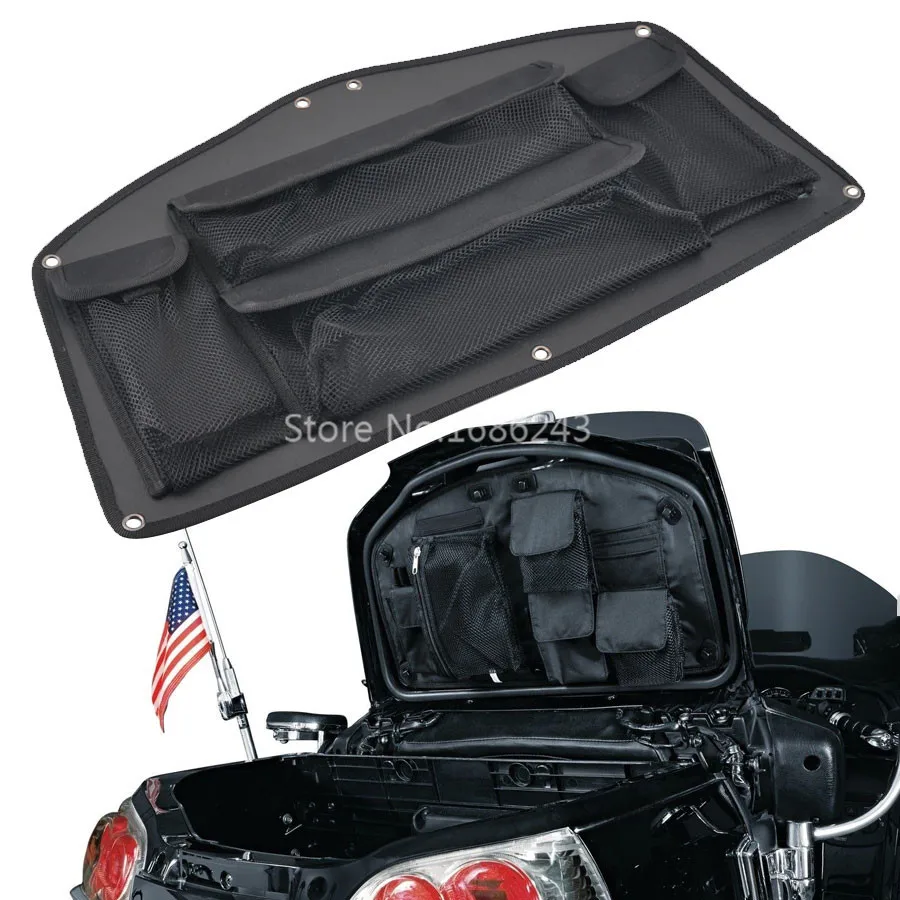 Motorcycle Black Trunk Lid Organizer Tool Rear Bag Fit for Honda Gold Wing GL1800 01-17 New
Motorcycle Black Trunk Lid Organizer Tool Rear Bag Fit for Honda Gold Wing GL1800 01-17 New