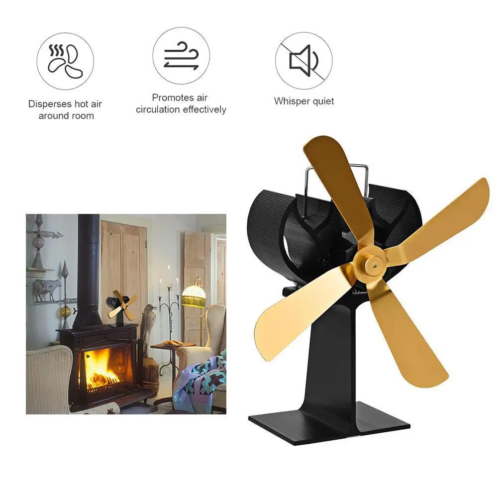 Wood Heater Eco Fan Stove Fireplace Fire Heat Powered Thermoelectric 203CFM Kit
Wood Heater Eco Fan Stove Fireplace Fire Heat Powered Thermoelectric 203CFM Kit