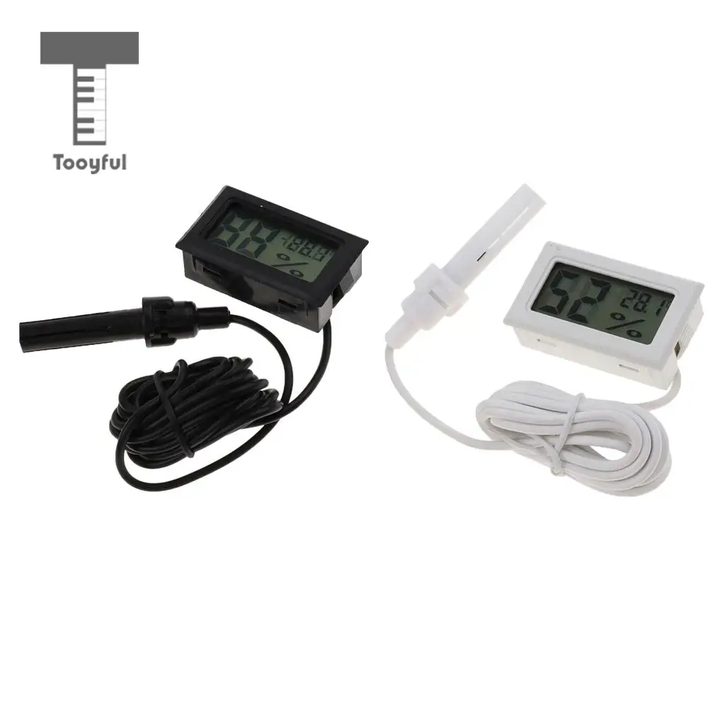 Tooyful Practical Rubber Guitars Bass Ukulele LCD Display Digital Hygrometer Thermometer Humidity Meter
Tooyful Practical Rubber Guitars Bass Ukulele LCD Display Digital Hygrometer Thermometer Humidity Meter